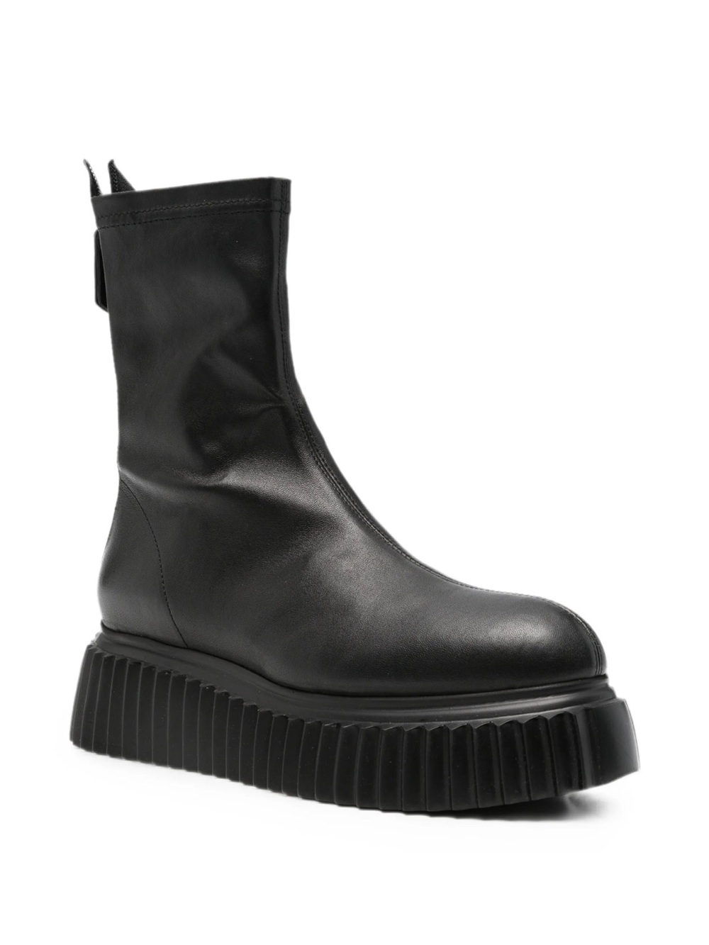 AGL platform heel ankle boot 39